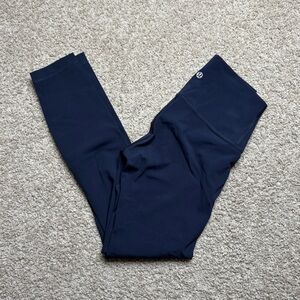 Lululemon Wunder Under Navy Leggings
